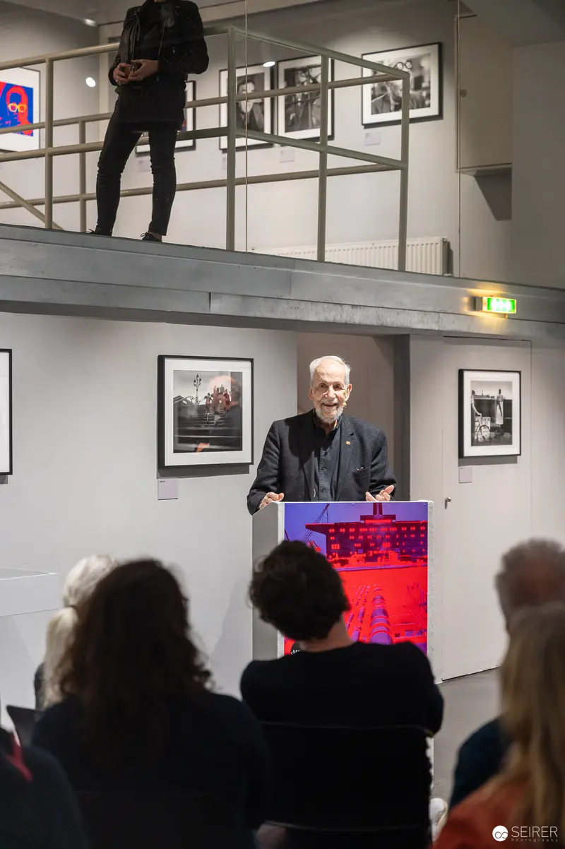 René Groebli Exhibition Opening at Westlicht Gallery, Vienna, April 2024