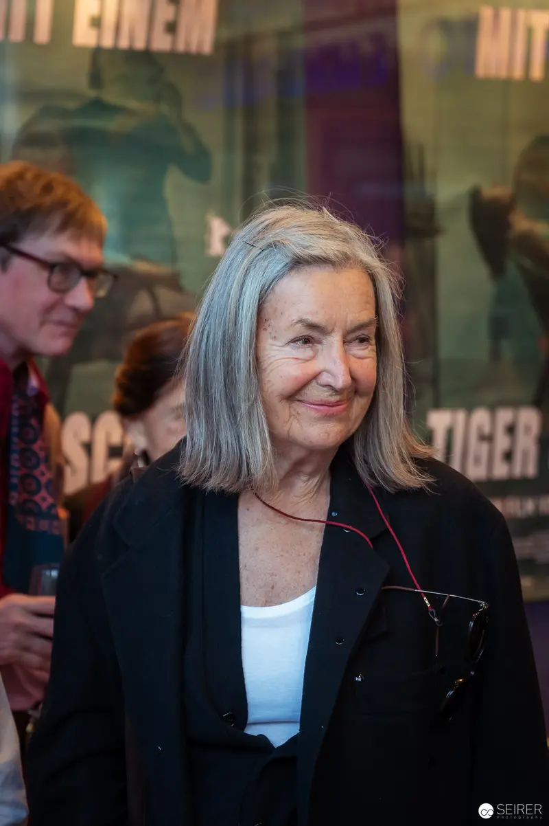 Elfie Semotan at Maria Lassnig Film Premiere in Vienna Gartenbaukino