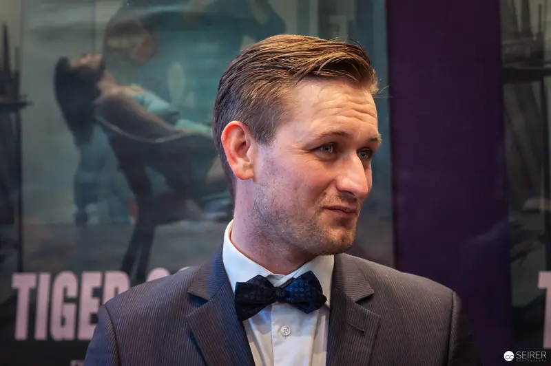 Lukas Watzl at Maria Lassnig Film Premiere in Vienna Gartenbaukino