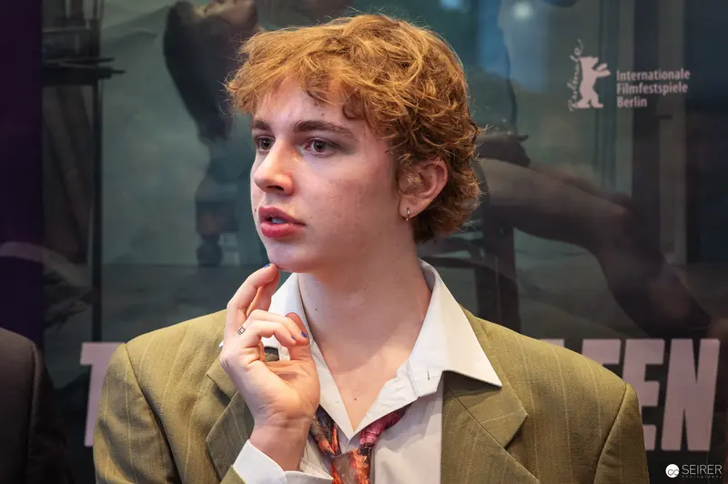 Oskar Haag at Maria Lassnig Film Premiere in Gartenbaukino, Vienna