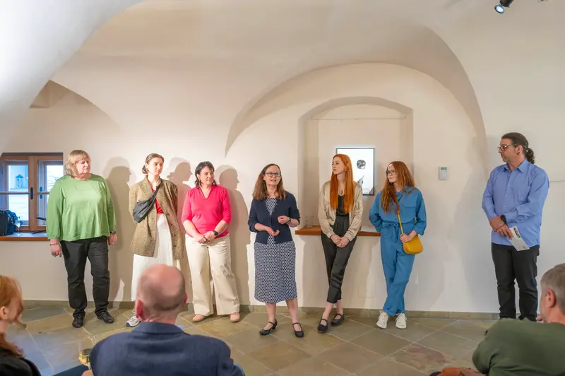 "Hide & Seek" Exhibition Opening at Fine-Art Gallery Traismauer with Artists and Curator