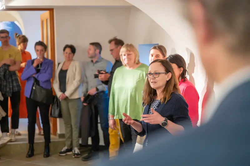 "Hide & Seek" Exhibition Opening at Fine-Art Gallery Traismauer with Artist Presentation