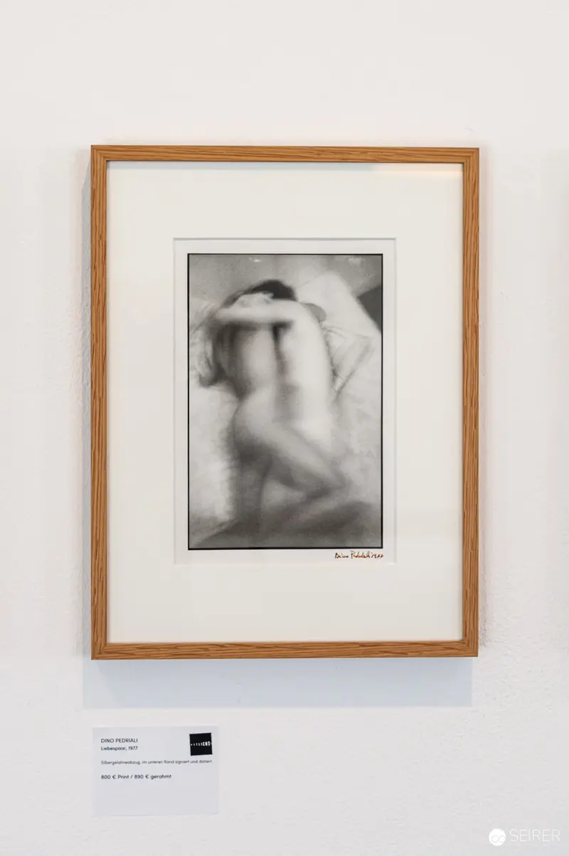 Black and White Framed Artistic Portrait at "IN LOVE WITH" Exhibition