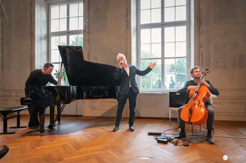 Monika Czernin's "Wien" Book Presentation with Piano, Cello, and Spoken Performance