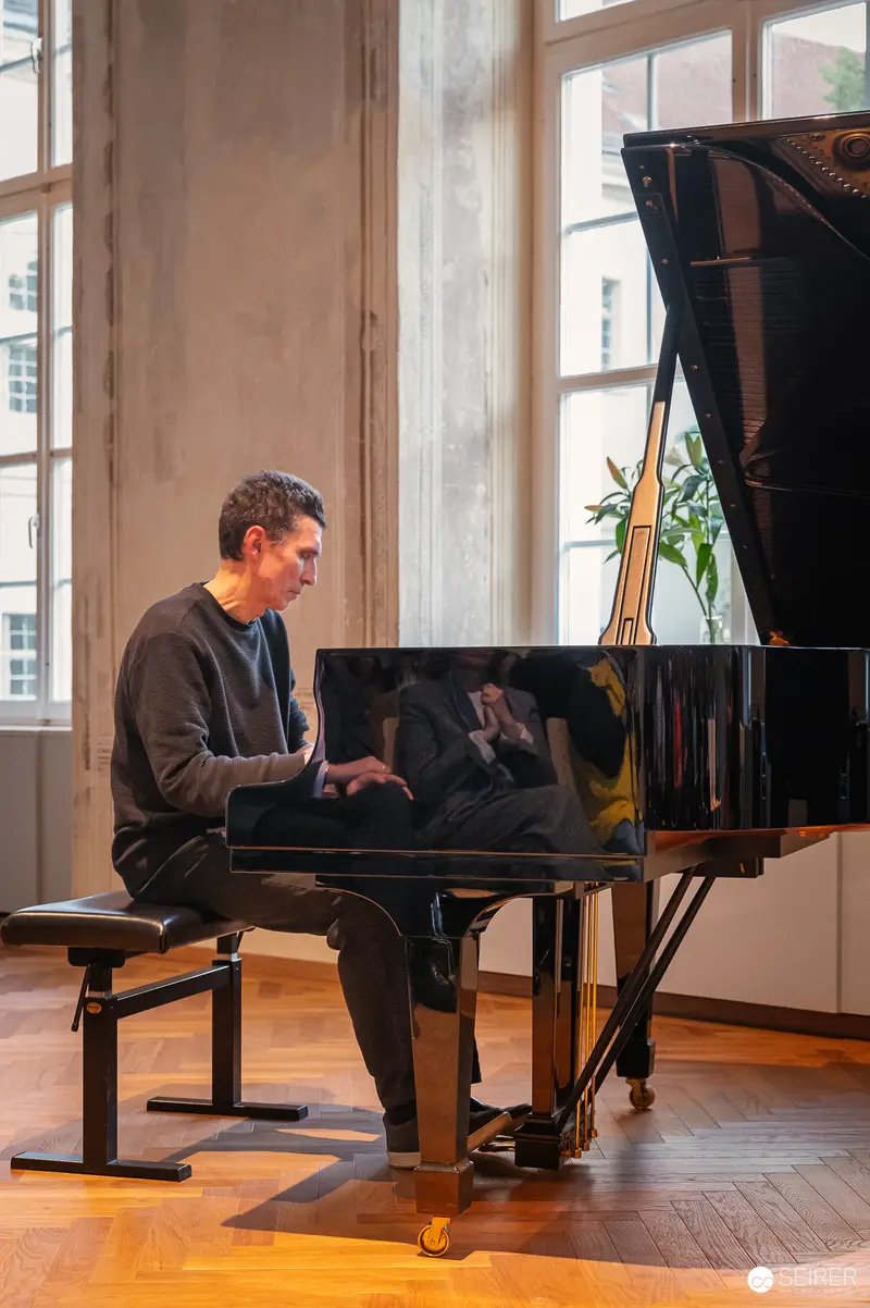 Pianist Performing at Vienna Book Presentation Event at Josephinum