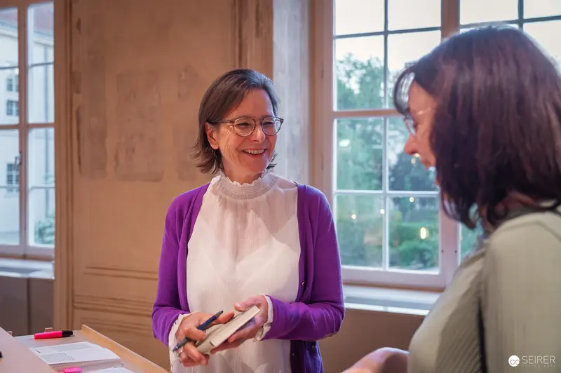 Monika Czernin's "Wien" Book Presentation at Josephinum, April 2024