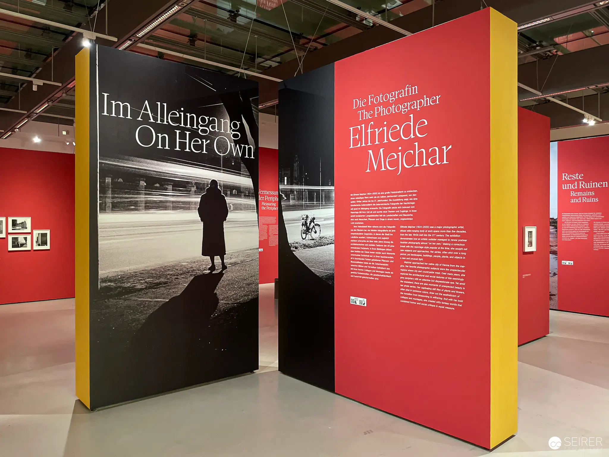 Elfriede Mejchar Photography Exhibition at MUSA Wien Exploring Urban Solitude