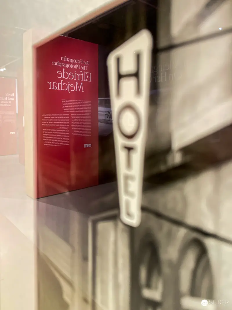 Exhibition View of Elfriede Mejchar Photography at MUSA Wien Museum