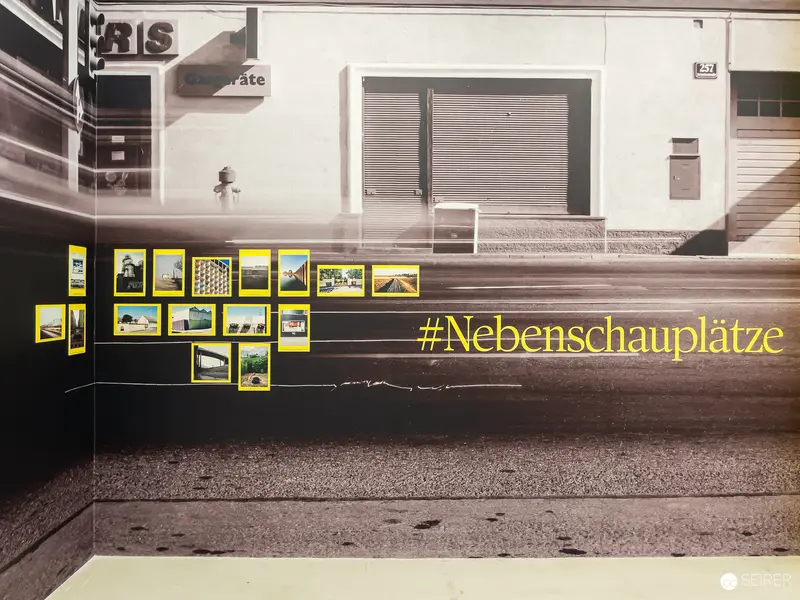 #Nebenschauplätze - Elfriede Mejchar Exhibition Installation at MUSA Wien