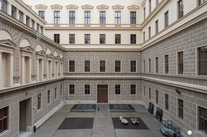 Interior Courtyard of Akademie der bildenden Künste in Vienna, 2024