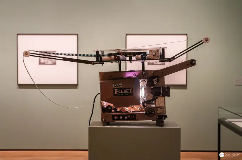 Vintage Projector Displayed at Academy of Fine Arts Vienna Exhibition