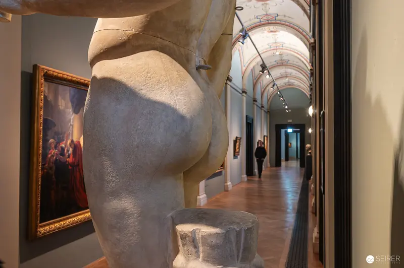 Sculptural Perspective in Academy of Fine Arts Exhibition Hall, Vienna 2024
