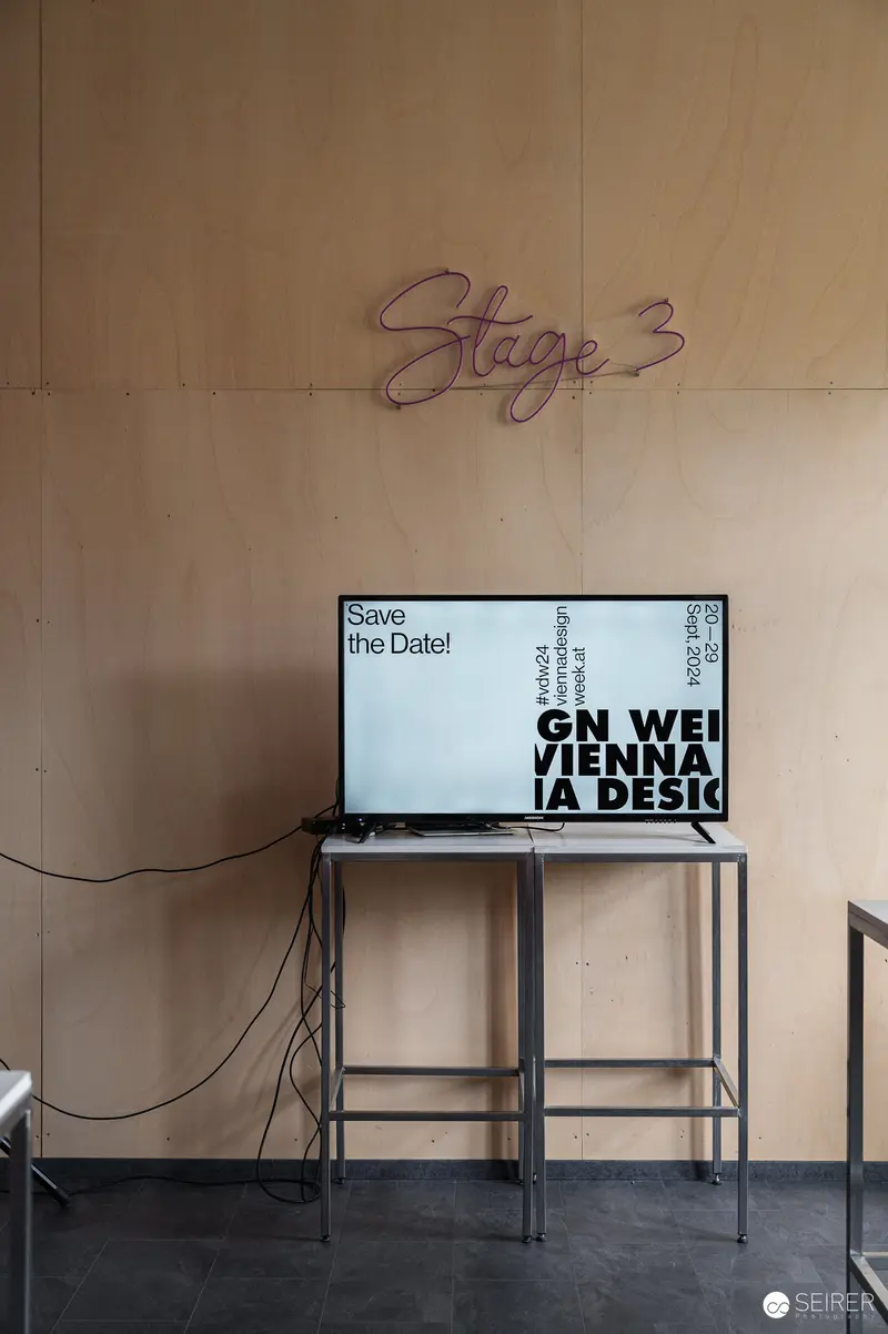 Stage 3 Information Display at Vienna Design Preview