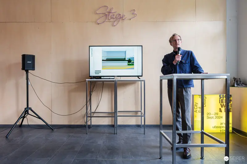 Gabriel Roland Presents at Vienna Design Week Stage 3