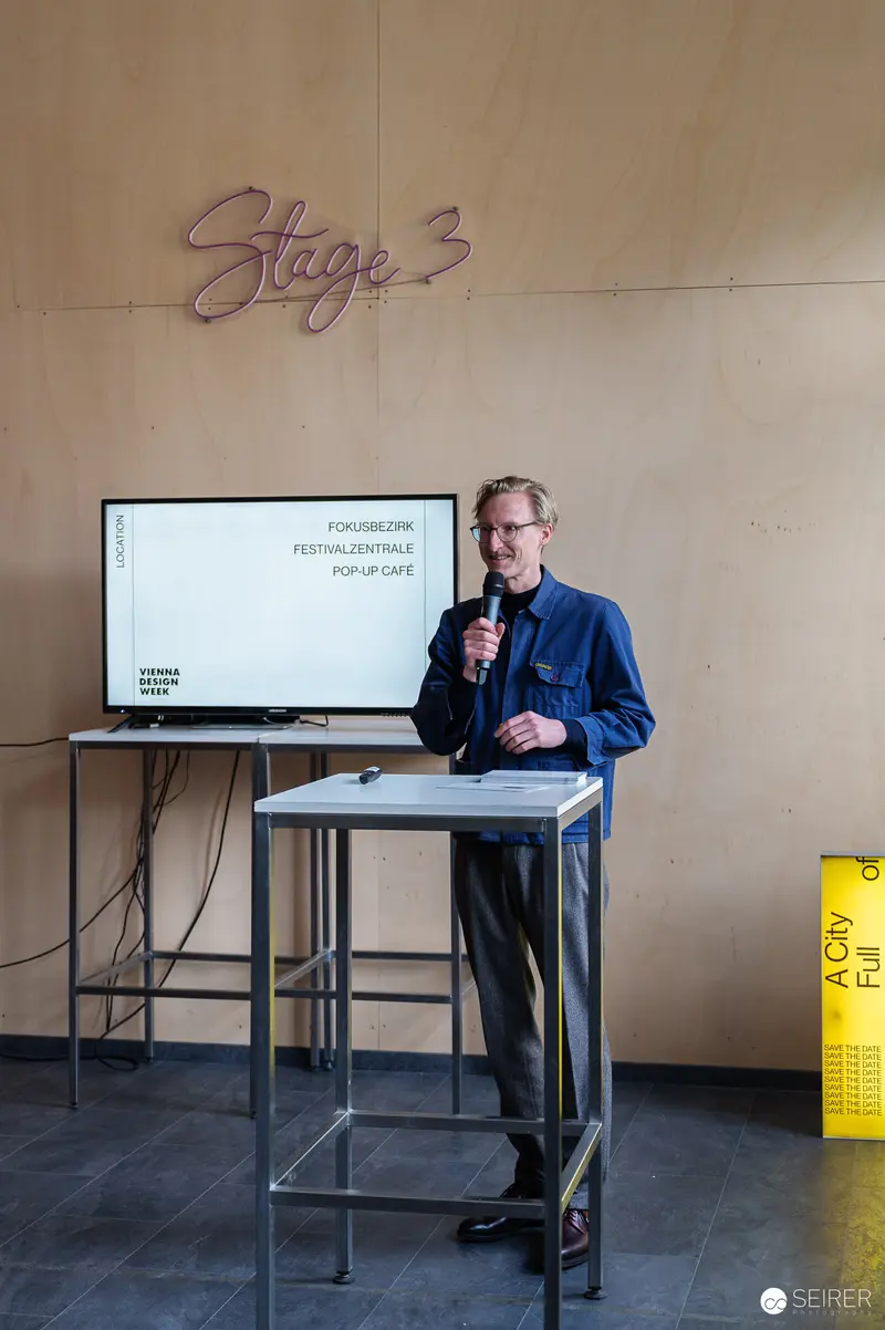 Gabriel Roland Presents Vienna Design Week Stage 3 Construction Project