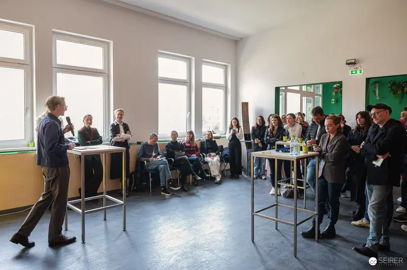 Gabriel Roland Presents at Vienna Design Week Press Preview Event