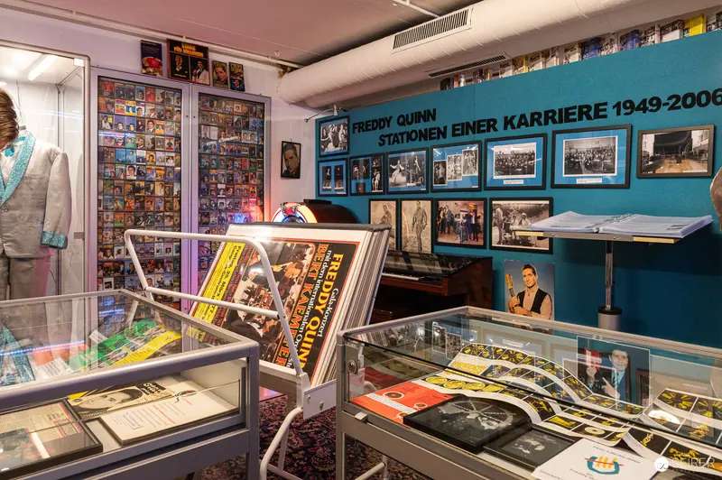 Freddy Quinn Exhibition: Stations of a Career 1949-2006 Museum Display