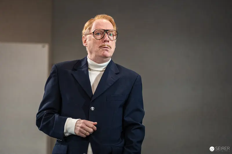 Rehearsal for Trilogie der Sommerfrische at Theater in der Josefstadt, May 2024