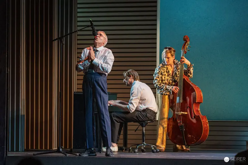 "Trilogie der Sommerfrische" Rehearsal at Theater in der Josefstadt, Vienna, 2024