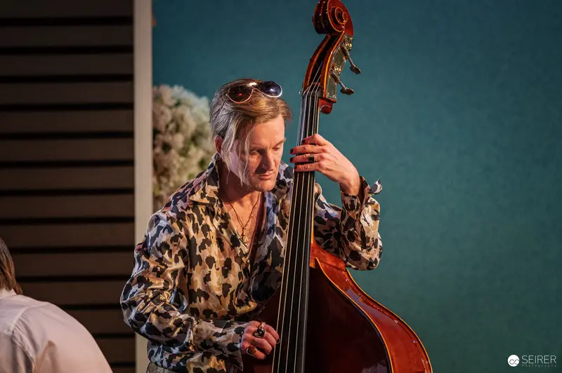 Upright Bass Performance at Theater in der Josefstadt Vienna, May 2024