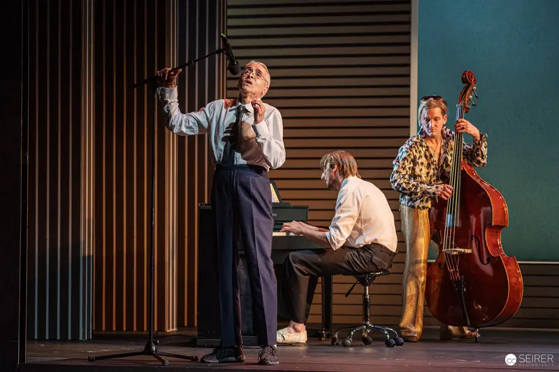 "Trilogie der Sommerfrische" Rehearsal at Theater in der Josefstadt, May 2024