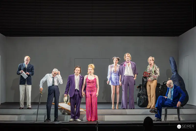 Theater in der Josefstadt Ensemble Photographic Rehearsal for Trilogie der Sommerfrische