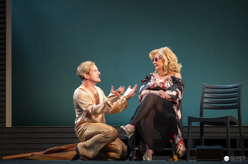Photo Rehearsal for Trilogie der Sommerfrische at Theater in der Josefstadt