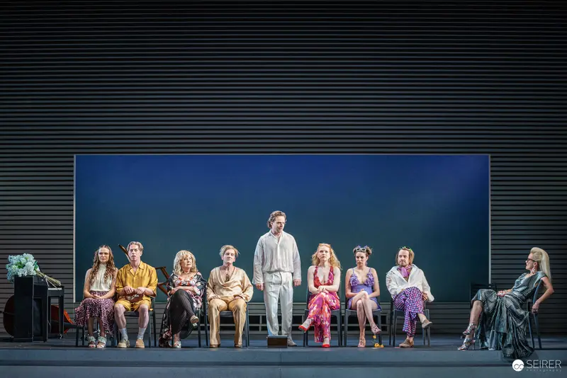 Ensemble Cast of Trilogie der Sommerfrische at Theater in der Josefstadt, May 2024