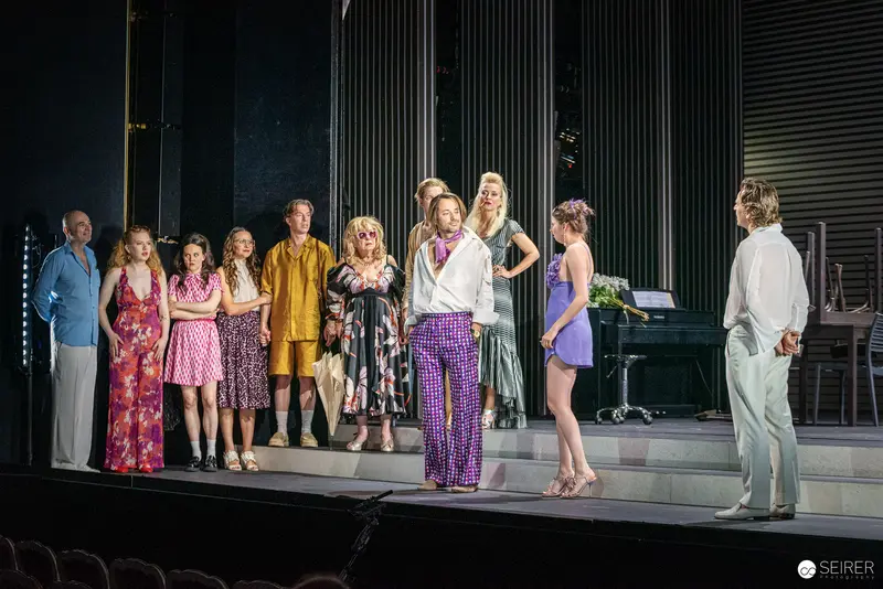 Theater in der Josefstadt Photo Rehearsal for "Trilogie der Sommerfrische" 2024