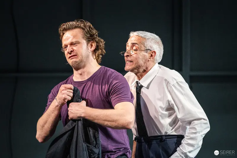 Dramatic Scene Rehearsal at Theater in der Josefstadt, Vienna, May 2024