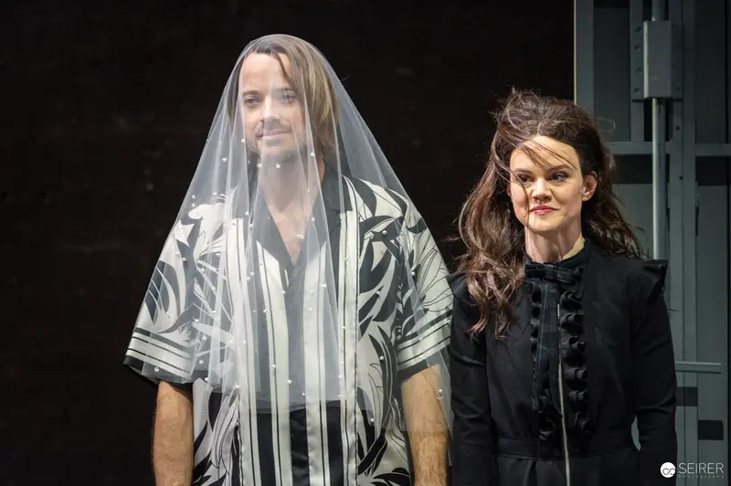 Dress Rehearsal for "Trilogie der Sommerfrische" at Theater in der Josefstadt, Vienna