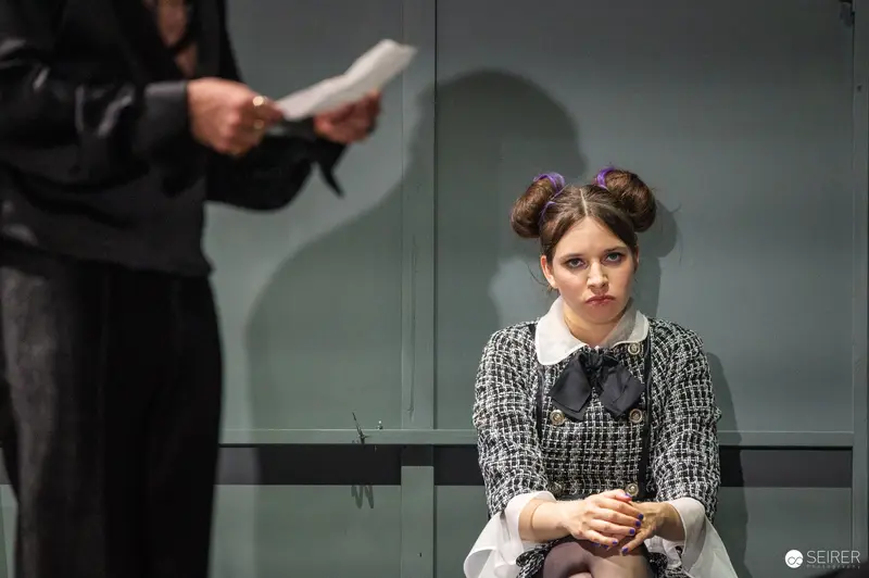 Rehearsal for "Trilogie der Sommerfrische" at Theater in der Josefstadt, Vienna, May 2024