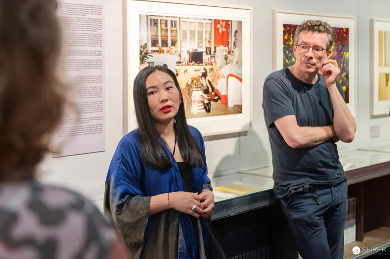 WestLicht "Inside Views" Press Conference with Art Gallery Attendees