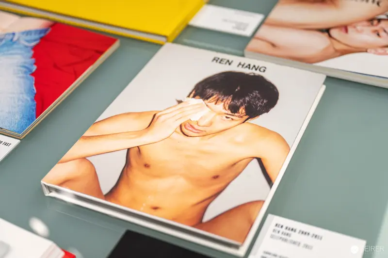 Ren Hang Photography Book Displayed at Exhibition