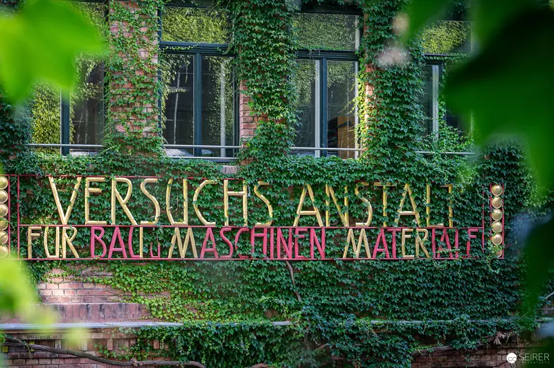 Ivy-Covered Versuchs-Anstalt for Building Machine Materials in Vienna