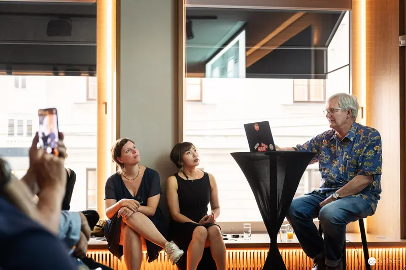 Martin Parr at Leica Gallery Vienna, August 22, 2024. Martin Parr in Conversation at Leica Gallery Vienna, August 2024