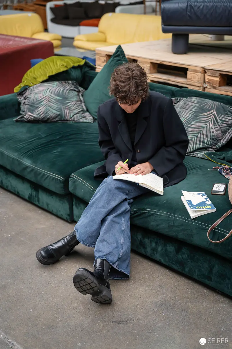 Anton Maria Moser Reading at Carla Mittersteig, September 2024