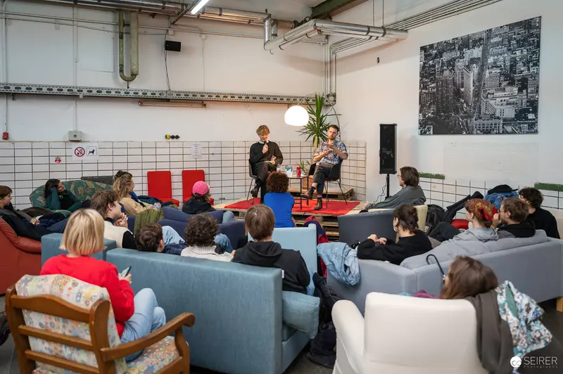 Anton Maria Moser Reading Event at Carla Mittersteig Cultural Space