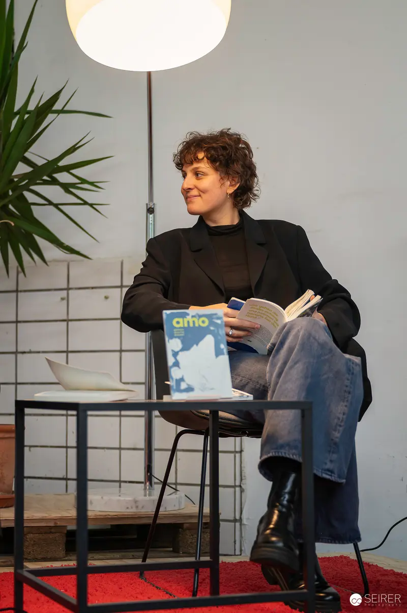 Anton Maria Moser Reading at Carla Mittersteig Literary Event