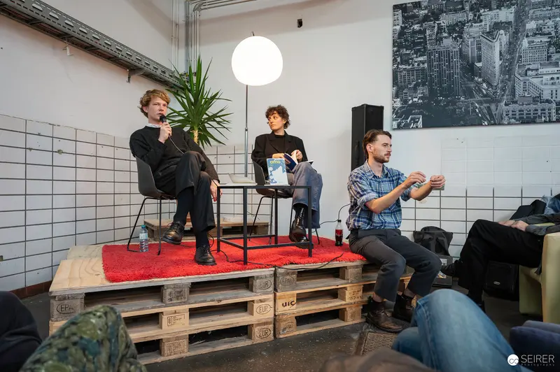Anton Maria Moser Reading at Carla Mittersteig Literary Event