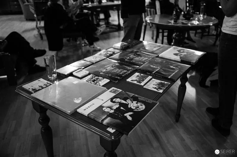 Ernst Molden's Private Concert Photo Display at Carla Mittersteig Venue