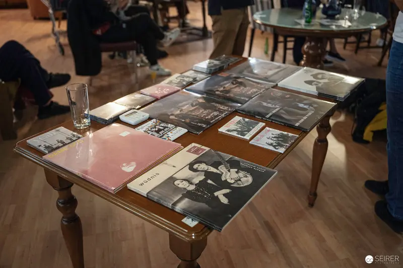 Ernst Molden's Private Concert at Carla Mittersteig with Vintage Photography Display