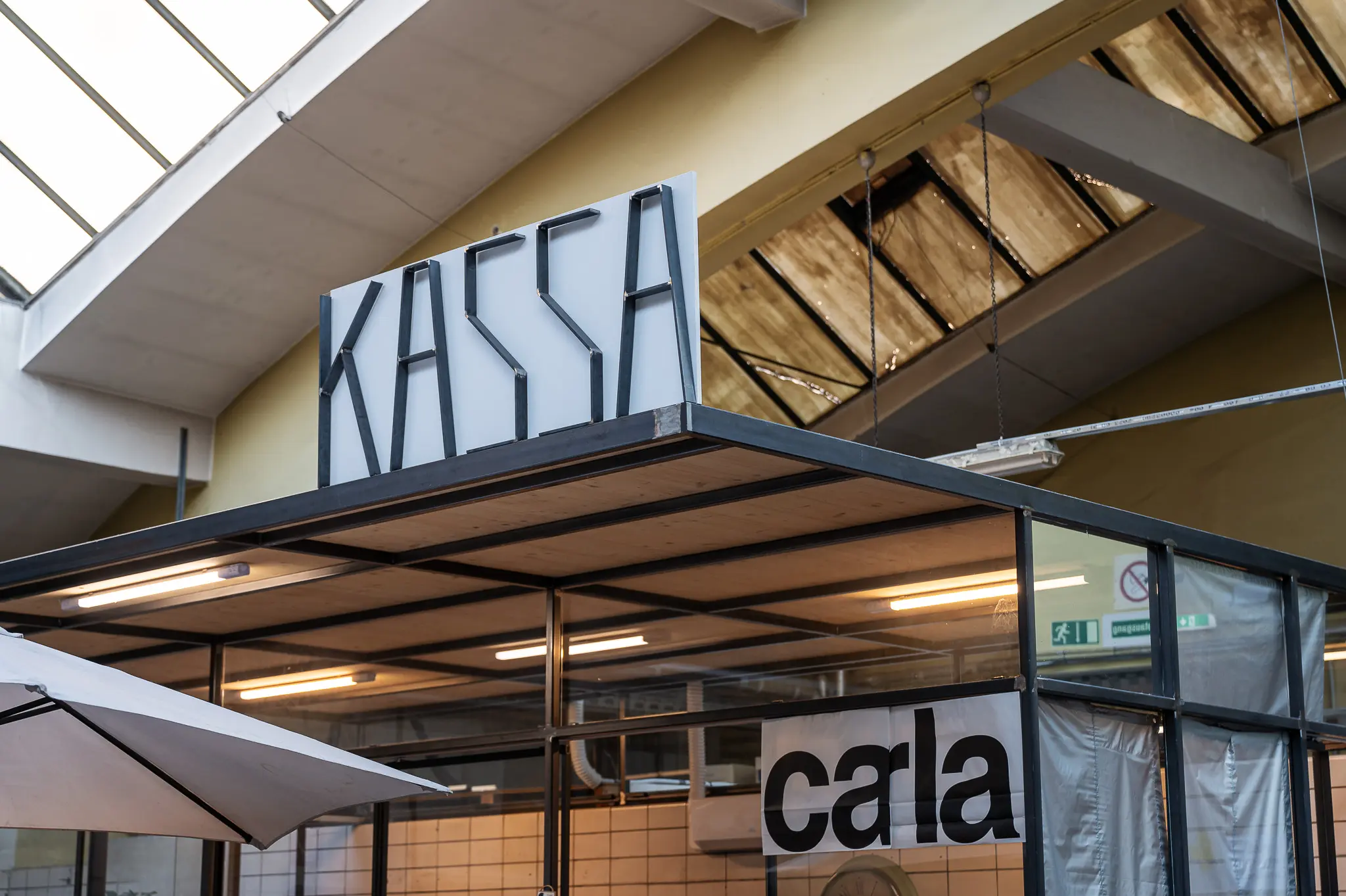 Kassa Carla Sign at Metro Kinokulturhaus during Slash Filmfestival