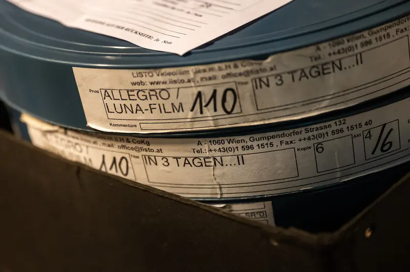 Luna Film Archival Reel: Allegro Production Metadata Label