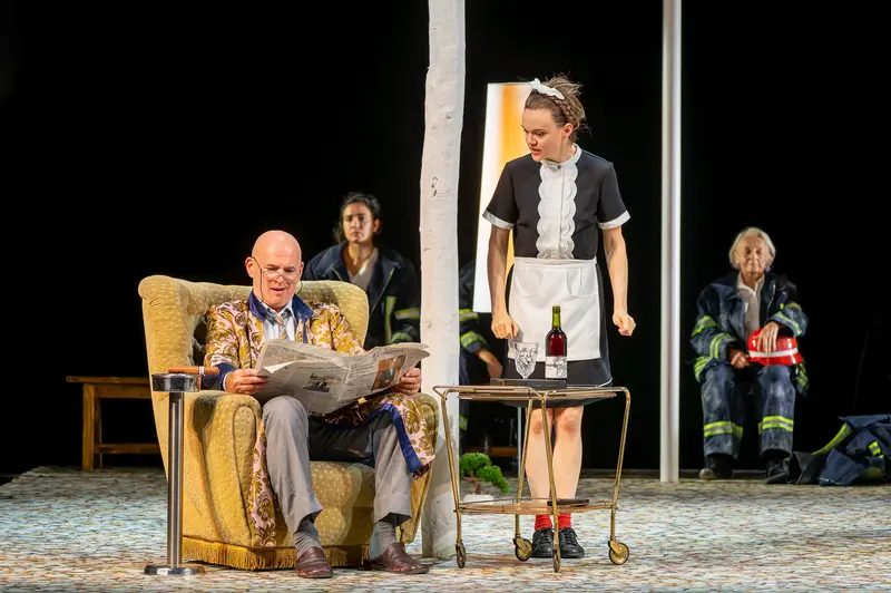 Theater der Josefstadt Performance of "Biedermann und die Brandstifter"