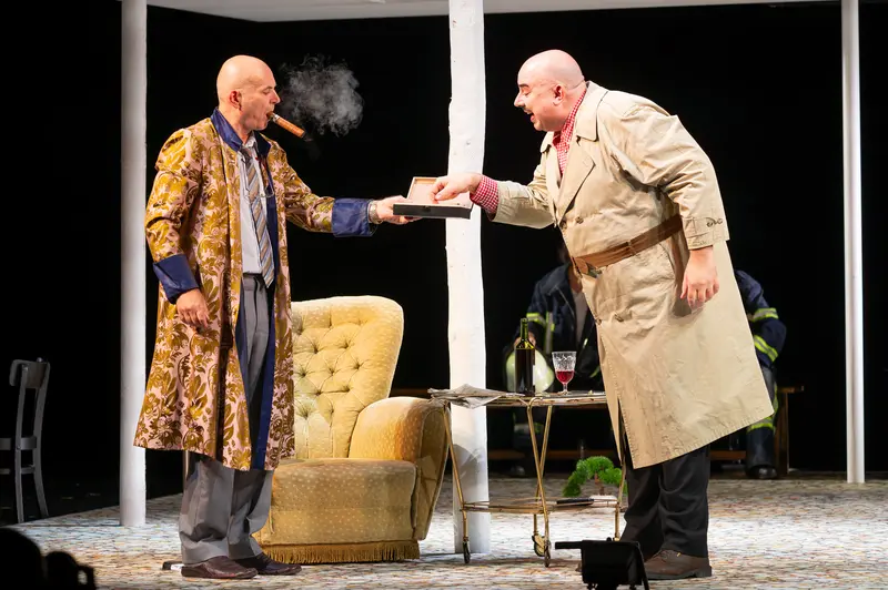 Theater der Josefstadt Performance of "Biedermann und die Brandstifter"
