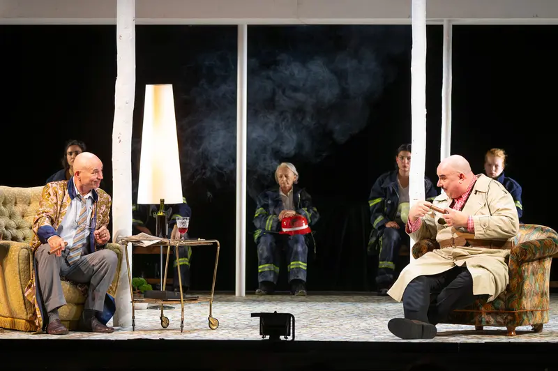 Theater der Josefstadt Performance of Biedermann und die Brandstifter