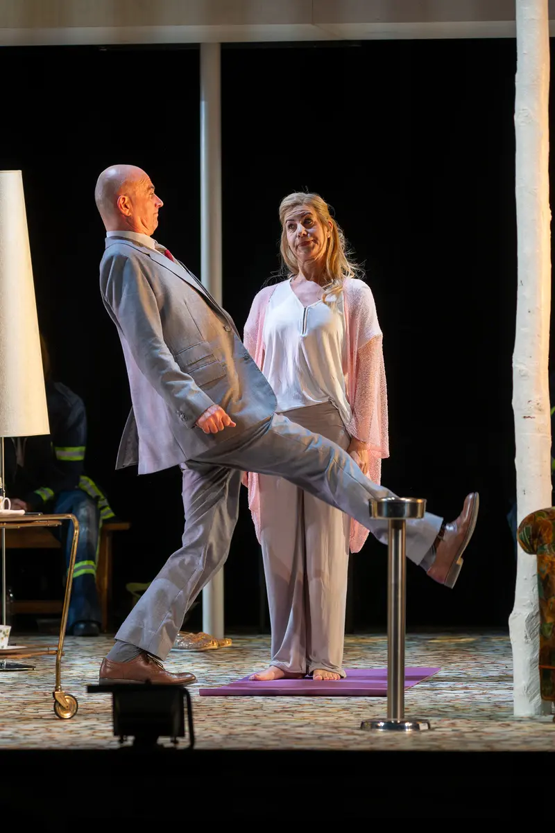 Theater der Josefstadt Performance of "Biedermann und die Brandstifter"