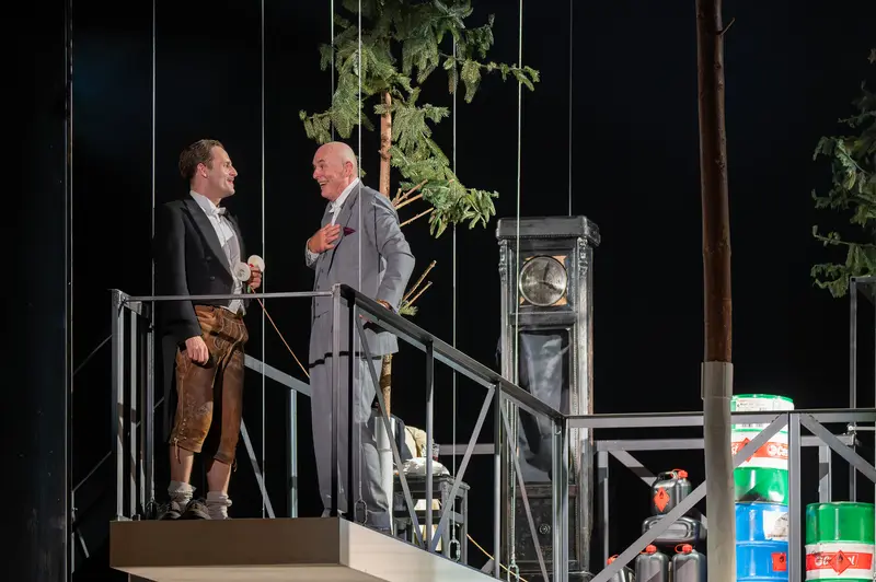 Theater der Josefstadt Performance of Biedermann und die Brandstifter
