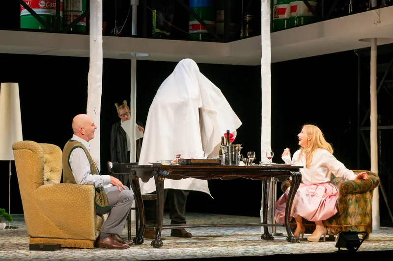 Theater der Josefstadt's "Biedermann und die Brandstifter" Stage Performance